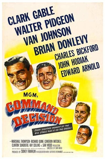 Постер Смотреть фильм Командное решение 1948 онлайн бесплатно в хорошем качестве