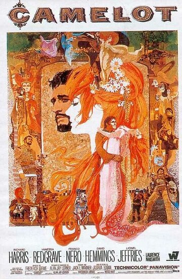 Постер Смотреть фильм Камелот 1967 онлайн бесплатно в хорошем качестве