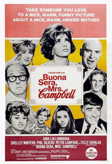 Постер Смотреть фильм Доброго вечера, миссис Кэмпбелл 1969 онлайн бесплатно в хорошем качестве