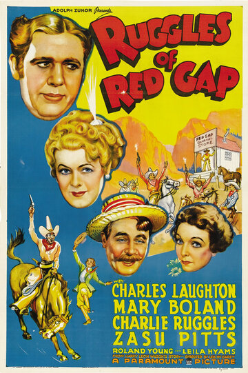 Постер Смотреть фильм Рагглз из Ред-Геп 1935 онлайн бесплатно в хорошем качестве