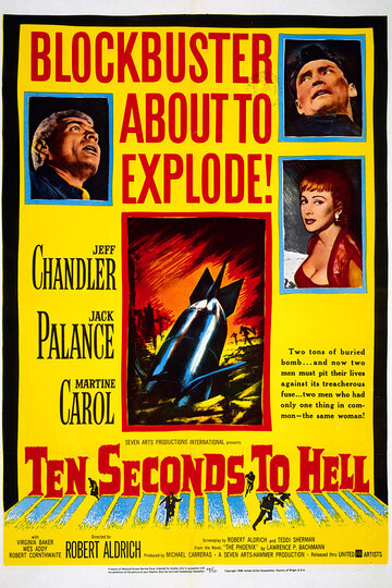 Постер Смотреть фильм Десять секунд до ада 1959 онлайн бесплатно в хорошем качестве