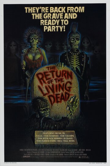 Постер Смотреть фильм Возвращение живых мертвецов 1985 онлайн бесплатно в хорошем качестве