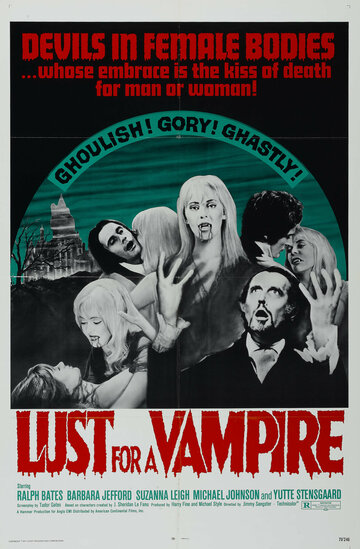 Постер Смотреть фильм Влечение к вампиру 1971 онлайн бесплатно в хорошем качестве
