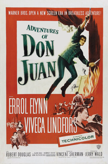 Постер Трейлер фильма Похождения Дон Жуана 1948 онлайн бесплатно в хорошем качестве