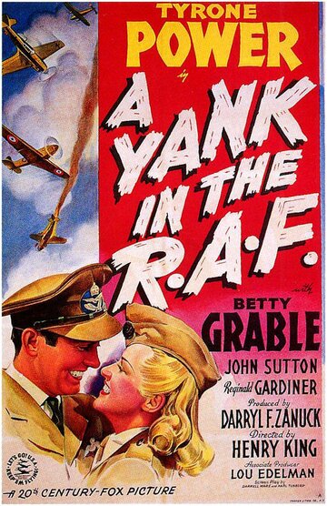 Постер Смотреть фильм Янки в королевских ВВС 1941 онлайн бесплатно в хорошем качестве