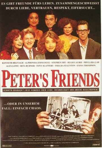 Постер Смотреть фильм Друзья Питера 1992 онлайн бесплатно в хорошем качестве