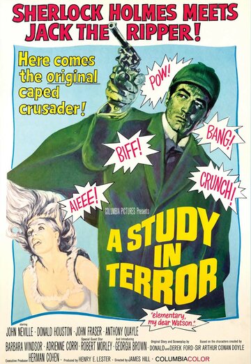 Постер Смотреть фильм Шерлок Холмс: Этюд в кошмарных тонах 1965 онлайн бесплатно в хорошем качестве