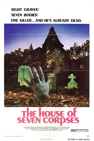 Постер Трейлер фильма Дом семи трупов 1974 онлайн бесплатно в хорошем качестве