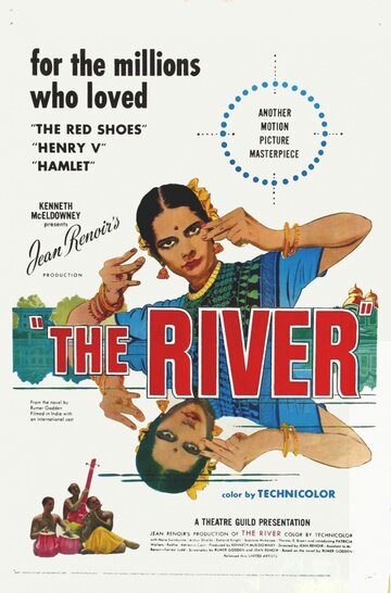 Постер Смотреть фильм Река 1951 онлайн бесплатно в хорошем качестве