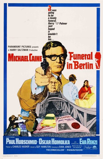 Постер Трейлер фильма Похороны в Берлине 1966 онлайн бесплатно в хорошем качестве
