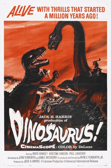 Постер Смотреть фильм Динозавры! 1960 онлайн бесплатно в хорошем качестве