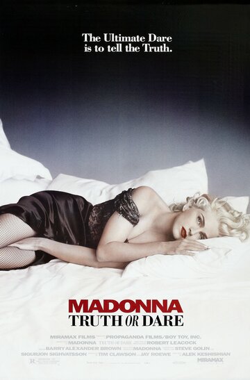 Постер Смотреть фильм В постели с Мадонной 1991 онлайн бесплатно в хорошем качестве