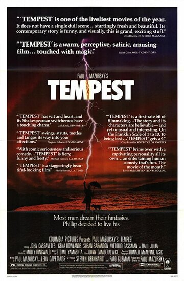 Постер Трейлер фильма Буря 1982 онлайн бесплатно в хорошем качестве