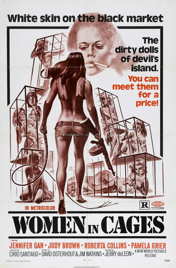 Постер Трейлер фильма Женщины в клетках 1971 онлайн бесплатно в хорошем качестве