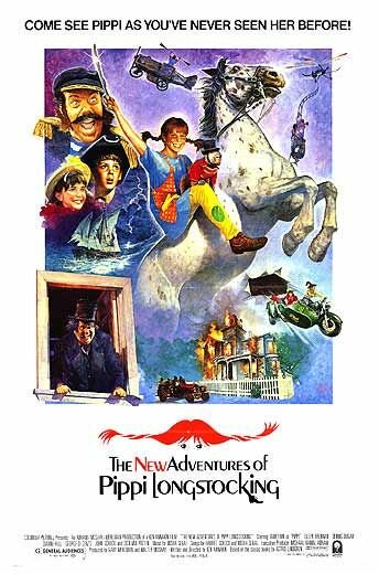 Постер Смотреть фильм Новые приключения Пеппи Длинныйчулок 1988 онлайн бесплатно в хорошем качестве
