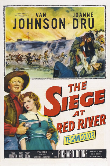Постер Трейлер фильма Осада на Красной реке 1954 онлайн бесплатно в хорошем качестве
