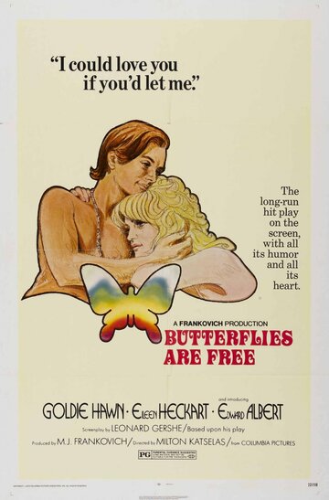 Постер Смотреть фильм Бабочки свободны 1972 онлайн бесплатно в хорошем качестве