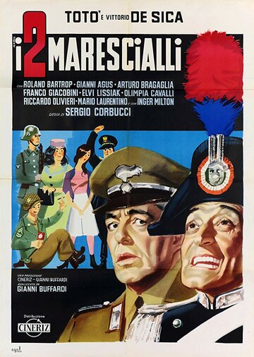 Постер Смотреть фильм Два маршала 1961 онлайн бесплатно в хорошем качестве