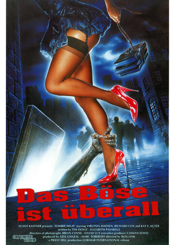 Постер Смотреть фильм Школа зомби 1987 онлайн бесплатно в хорошем качестве