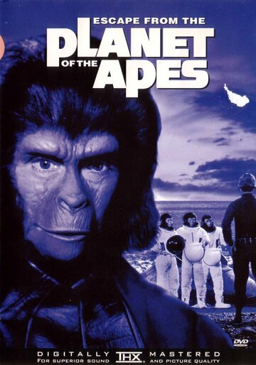 Постер Смотреть фильм Бегство с планеты обезьян 1971 онлайн бесплатно в хорошем качестве