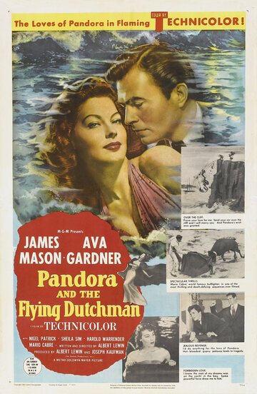 Постер Трейлер фильма Пандора и Летучий Голландец 1951 онлайн бесплатно в хорошем качестве