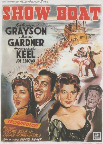 Постер Трейлер фильма Плавучий театр 1951 онлайн бесплатно в хорошем качестве