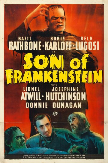 Постер Смотреть фильм Сын Франкенштейна 1939 онлайн бесплатно в хорошем качестве