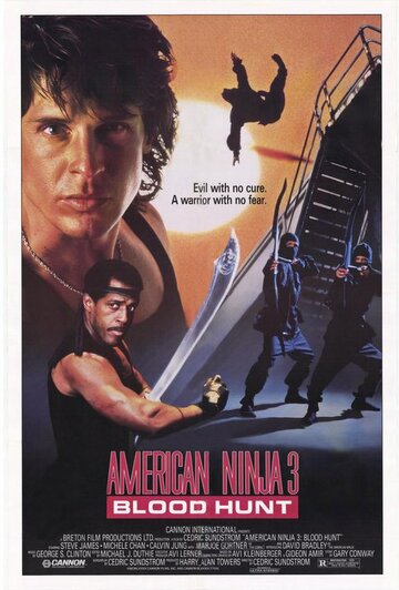 Постер Трейлер фильма Американский ниндзя 3: Кровавая охота 1989 онлайн бесплатно в хорошем качестве