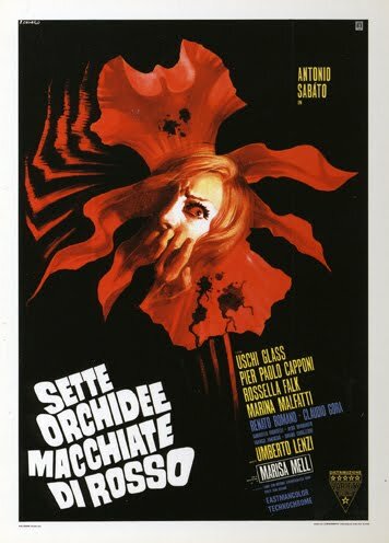 Постер Смотреть фильм Семь окровавленных орхидей 1972 онлайн бесплатно в хорошем качестве