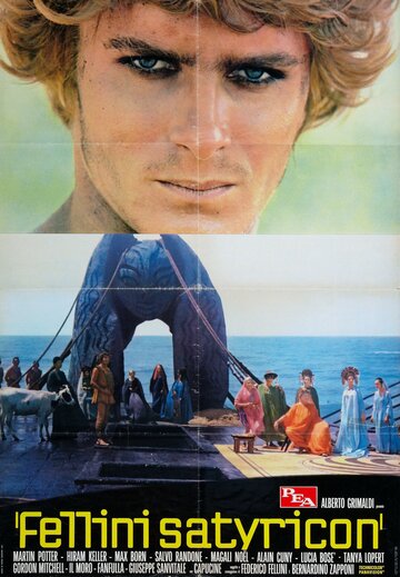 Постер Смотреть фильм Сатирикон 1969 онлайн бесплатно в хорошем качестве