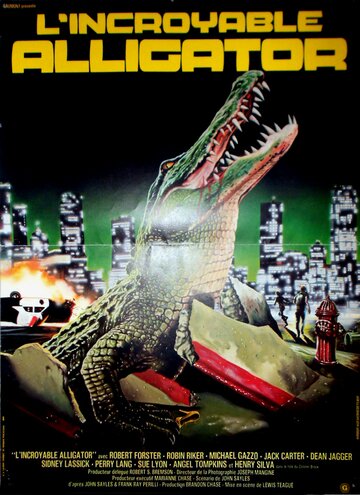 Постер Смотреть фильм Аллигатор 1980 онлайн бесплатно в хорошем качестве