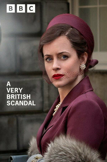 Постер Смотреть сериал Очень британский скандал 2021 онлайн бесплатно в хорошем качестве