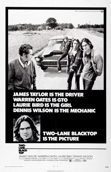 Постер Смотреть фильм Двухполосное шоссе 1971 онлайн бесплатно в хорошем качестве