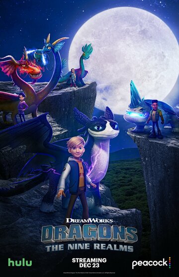 Постер Смотреть сериал Драконы: Девять миров 2021 онлайн бесплатно в хорошем качестве