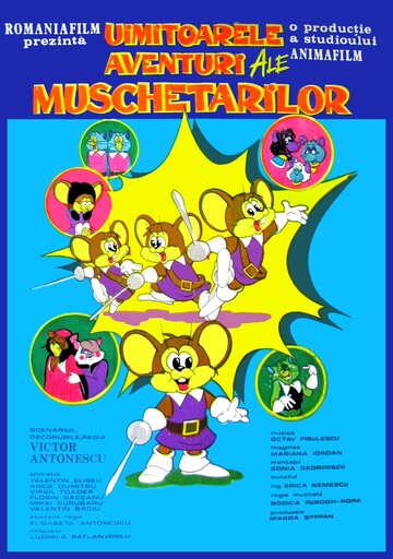 Постер Смотреть фильм Потрясающие приключения мышкетеров 1989 онлайн бесплатно в хорошем качестве