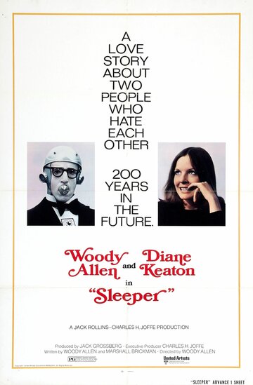 Постер Смотреть фильм Спящий 1973 онлайн бесплатно в хорошем качестве