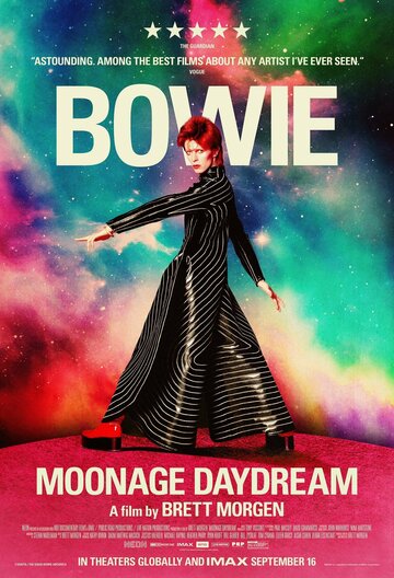 Постер Смотреть фильм Дэвид Боуи: Moonage Daydream 2022 онлайн бесплатно в хорошем качестве