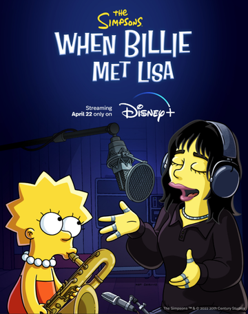 Постер Смотреть фильм Симпсоны: Когда Билли встретила Лизу 2022 онлайн бесплатно в хорошем качестве