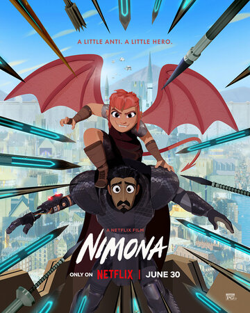 Постер Смотреть фильм Нимона 2023 онлайн бесплатно в хорошем качестве