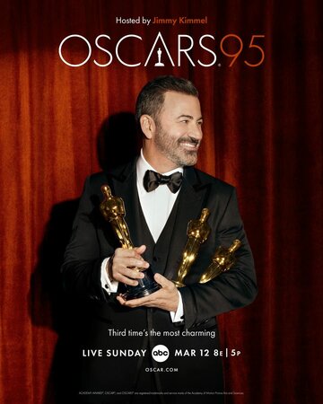 Постер Смотреть фильм 95-я церемония вручения премии «Оскар» 2023 онлайн бесплатно в хорошем качестве