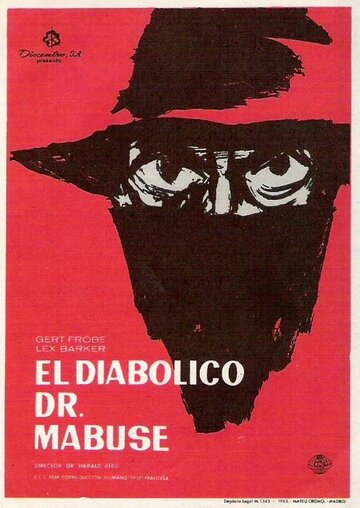 Постер Смотреть фильм Возвращение доктора Мабузе 1961 онлайн бесплатно в хорошем качестве