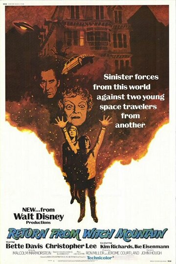 Постер Трейлер фильма Возвращение с Ведьминой горы 1978 онлайн бесплатно в хорошем качестве