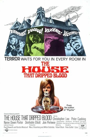 Постер Смотреть фильм Дом, где стекает кровь 1970 онлайн бесплатно в хорошем качестве