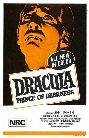 Постер Смотреть фильм Дракула: Принц тьмы 1966 онлайн бесплатно в хорошем качестве