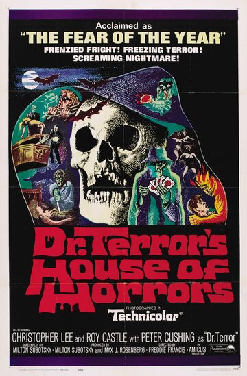 Постер Трейлер фильма Дом ужасов доктора Террора 1965 онлайн бесплатно в хорошем качестве