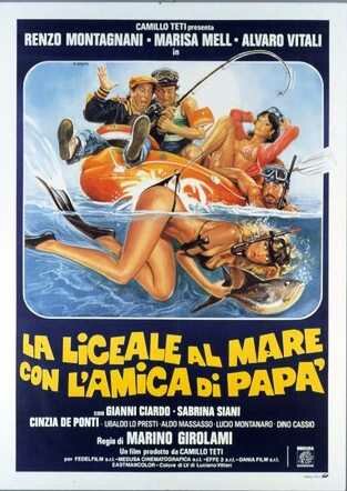 Постер Трейлер фильма Лицеистка на море с папиной подругой 1980 онлайн бесплатно в хорошем качестве