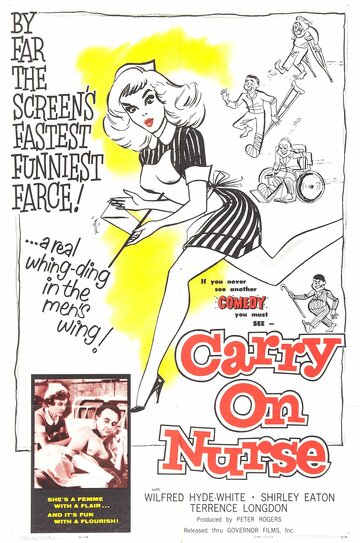 Постер Трейлер фильма Так держать, медсестра! 1959 онлайн бесплатно в хорошем качестве