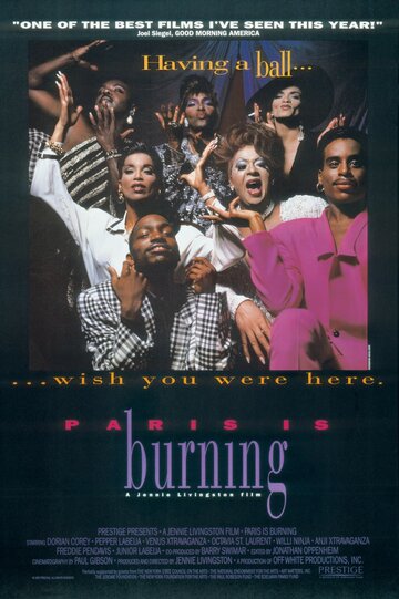 Постер Смотреть фильм Париж горит 1990 онлайн бесплатно в хорошем качестве