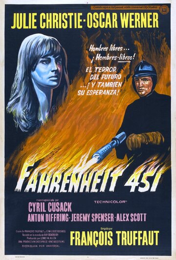 Постер Смотреть фильм 451º по Фаренгейту 1966 онлайн бесплатно в хорошем качестве