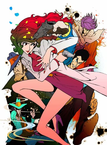 Постер Смотреть сериал Люпен III: Женщина по имени Фудзико Минэ 2012 онлайн бесплатно в хорошем качестве